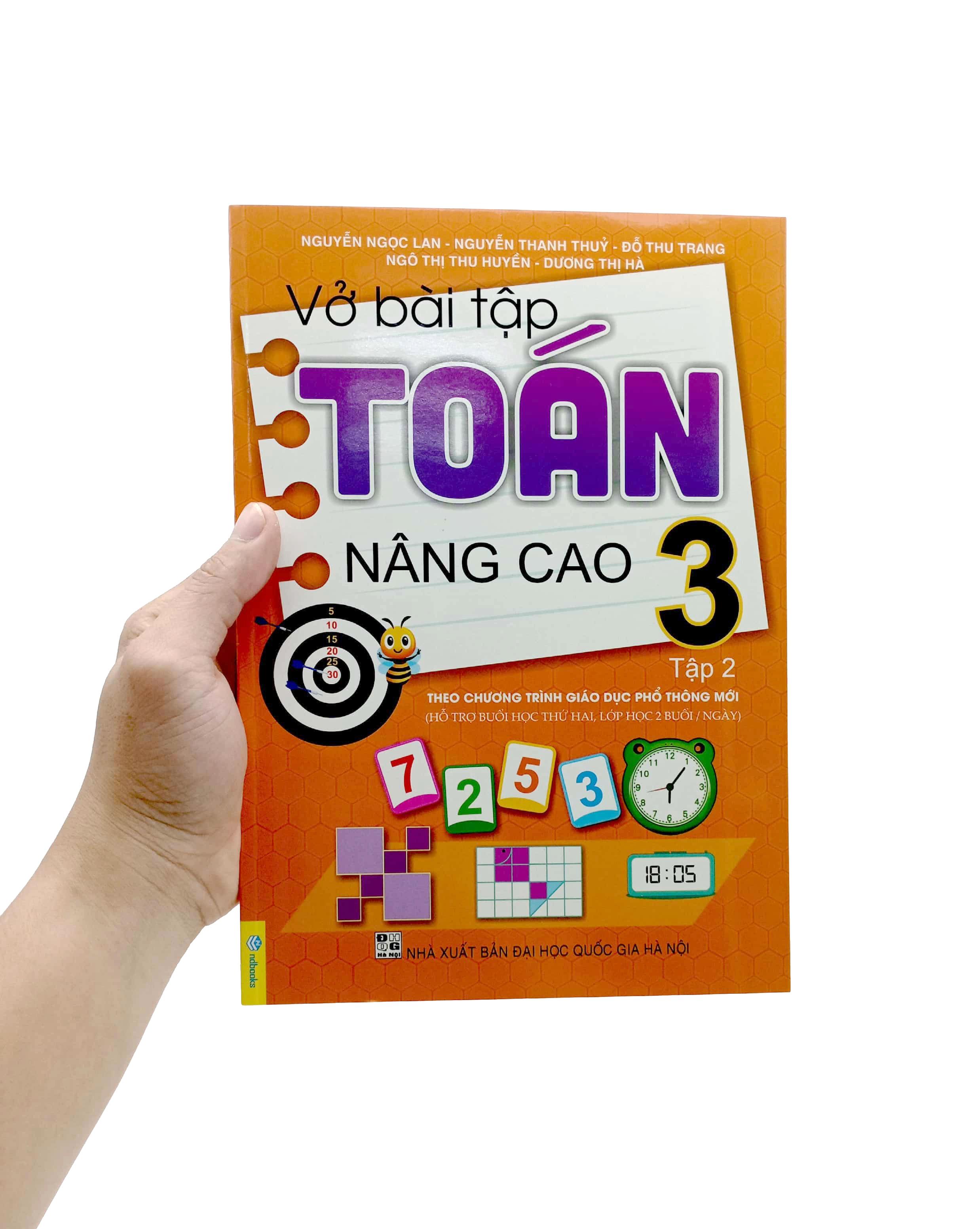 Vở Bài tập Toán Nâng Cao 3 - Tập 2