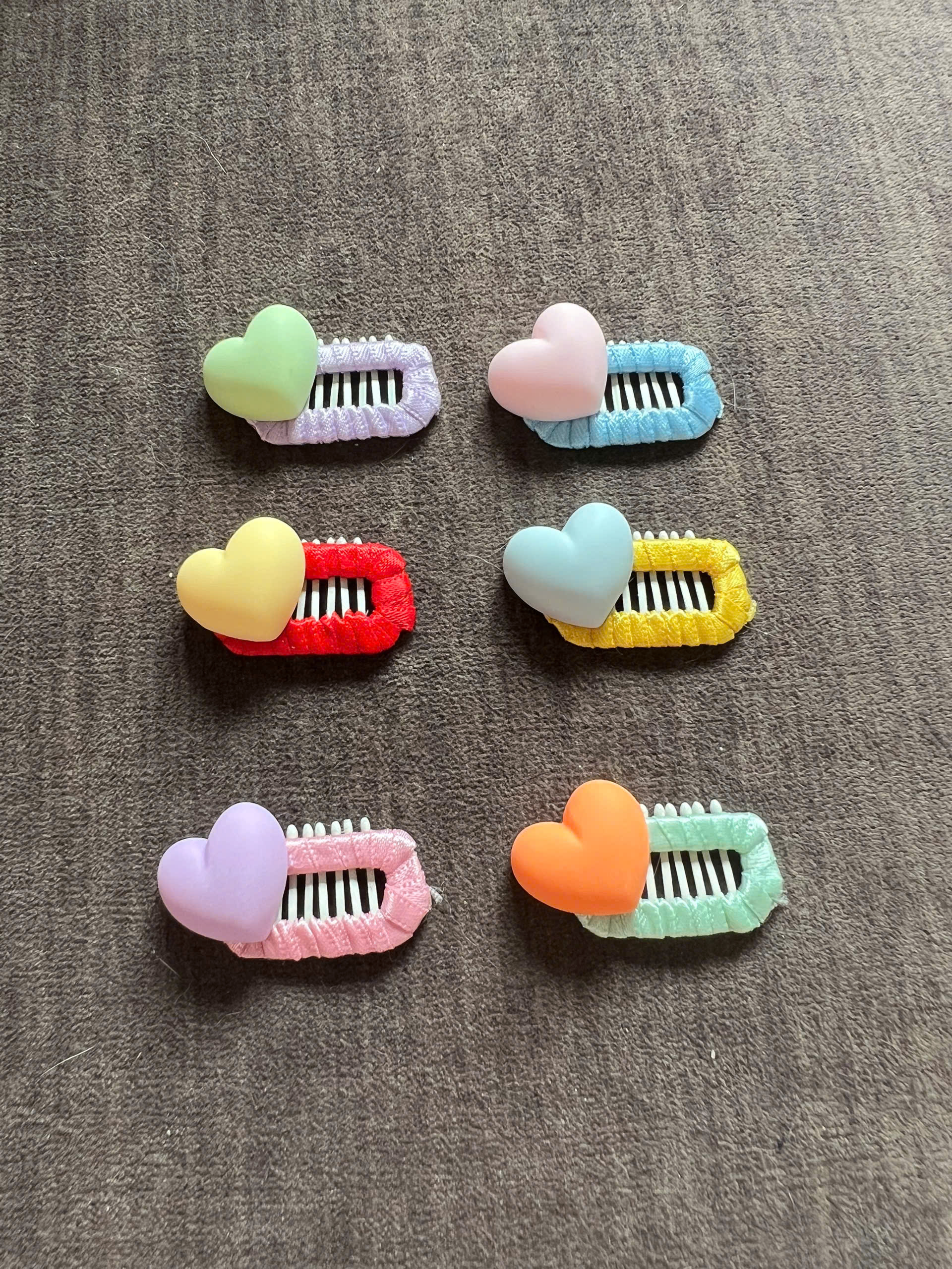 NƠ KẸP TÓC BUỘC TÓC CÀI TÓC TRÁI TIM THỜI TRANG DỄ THƯƠNG MÃ 36 CHO THÚ CƯNG CHÓ MÈO