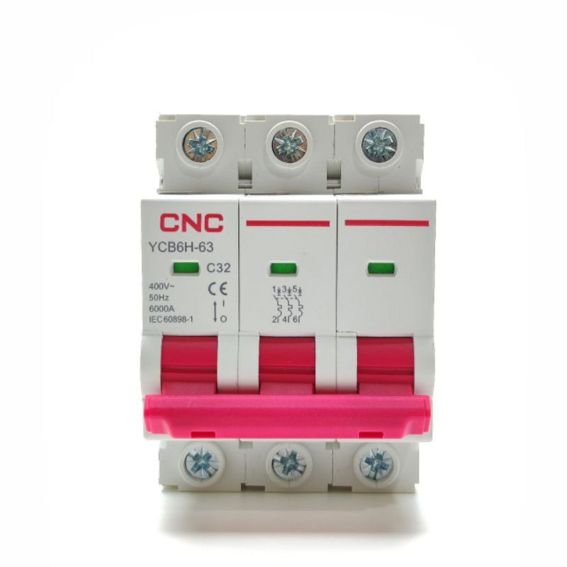 CB đóng ngắt, Aptomat 3 pha 3P và 4P 32A, 63A và 100A 380V