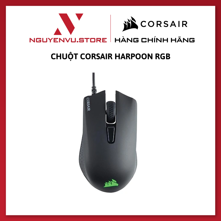 Chuột Corsair Harpoon RGB - Hàng chính hãng