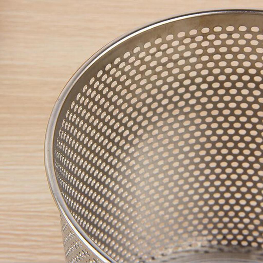 3X Kitchen Pasta Noodle Strainer, Stainless Steel, Deep Fry Basket 14cm