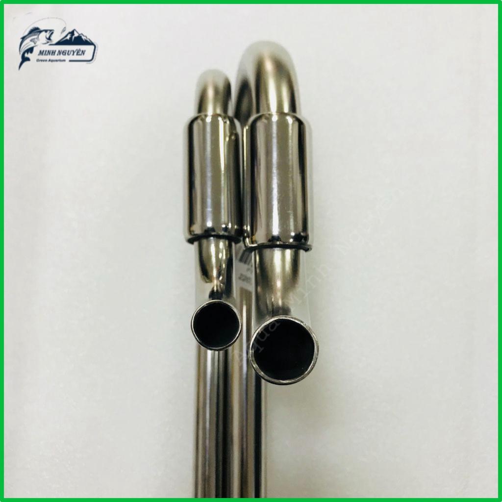 Bộ INOUT INOX bể cá cảnh CHÍNH HÃNG - in out cho máy lọc hồ cá cảnh, thủy sinh