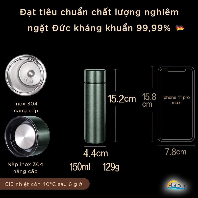 Bình Giữ Nhiệt Mini Cute 150ml Cao Cấp Inox 316 Đạt Chất Lượng Đức SSGP