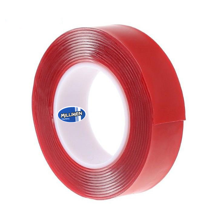 Băng Keo 2 Mặt Siêu Dính Trong Suốt 15mm x 3 mét