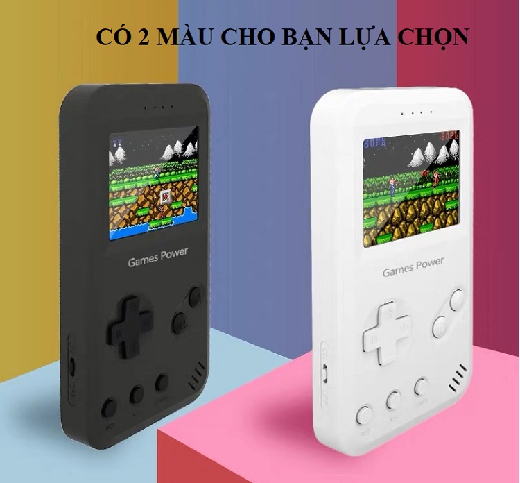 Máy Chơi Game Kiêm Sạc Dự Phòng 500 In 1