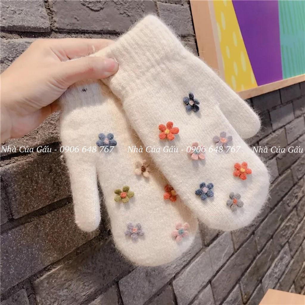 Găng tay len nữ siêu xinh, siêu chất lượng