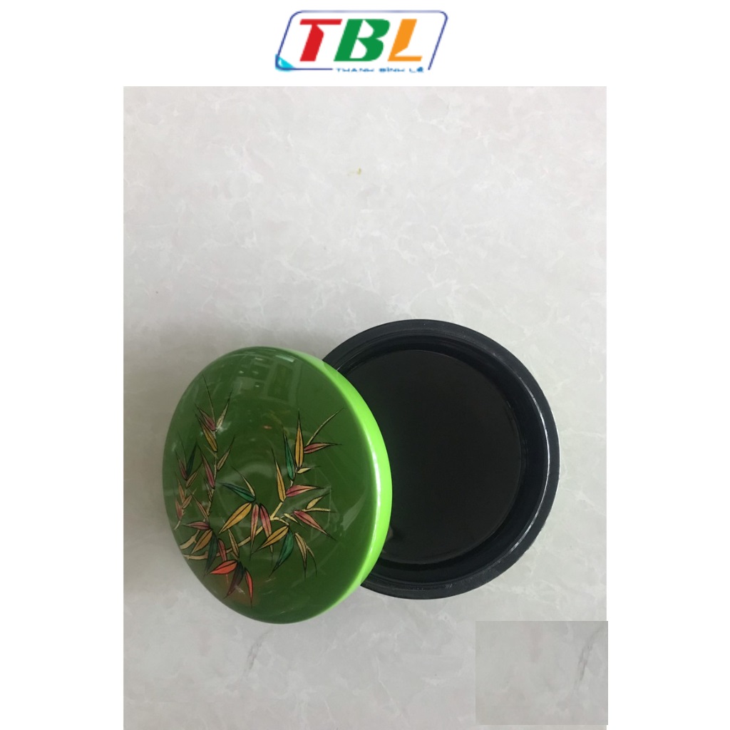 Hộp đựng sơn mài Thanh Bình Lê hình tròn