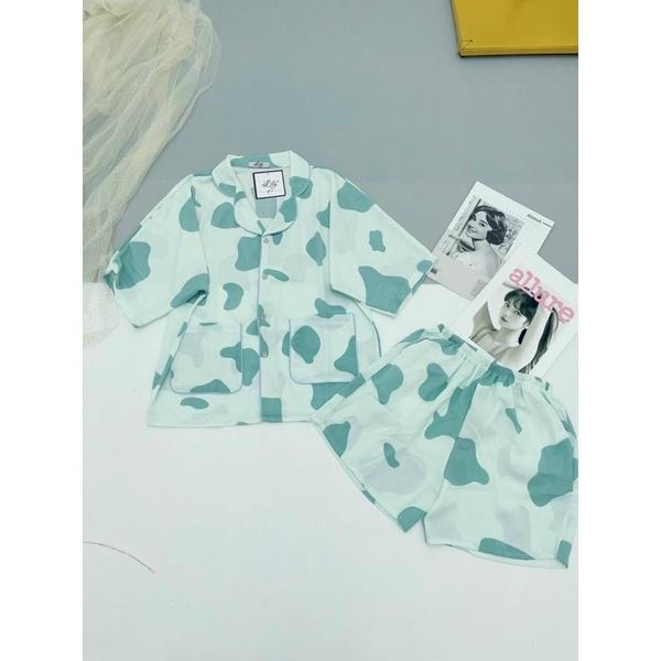 BỘ LỤA PIJAMA SIÊU CUTE ulzzang