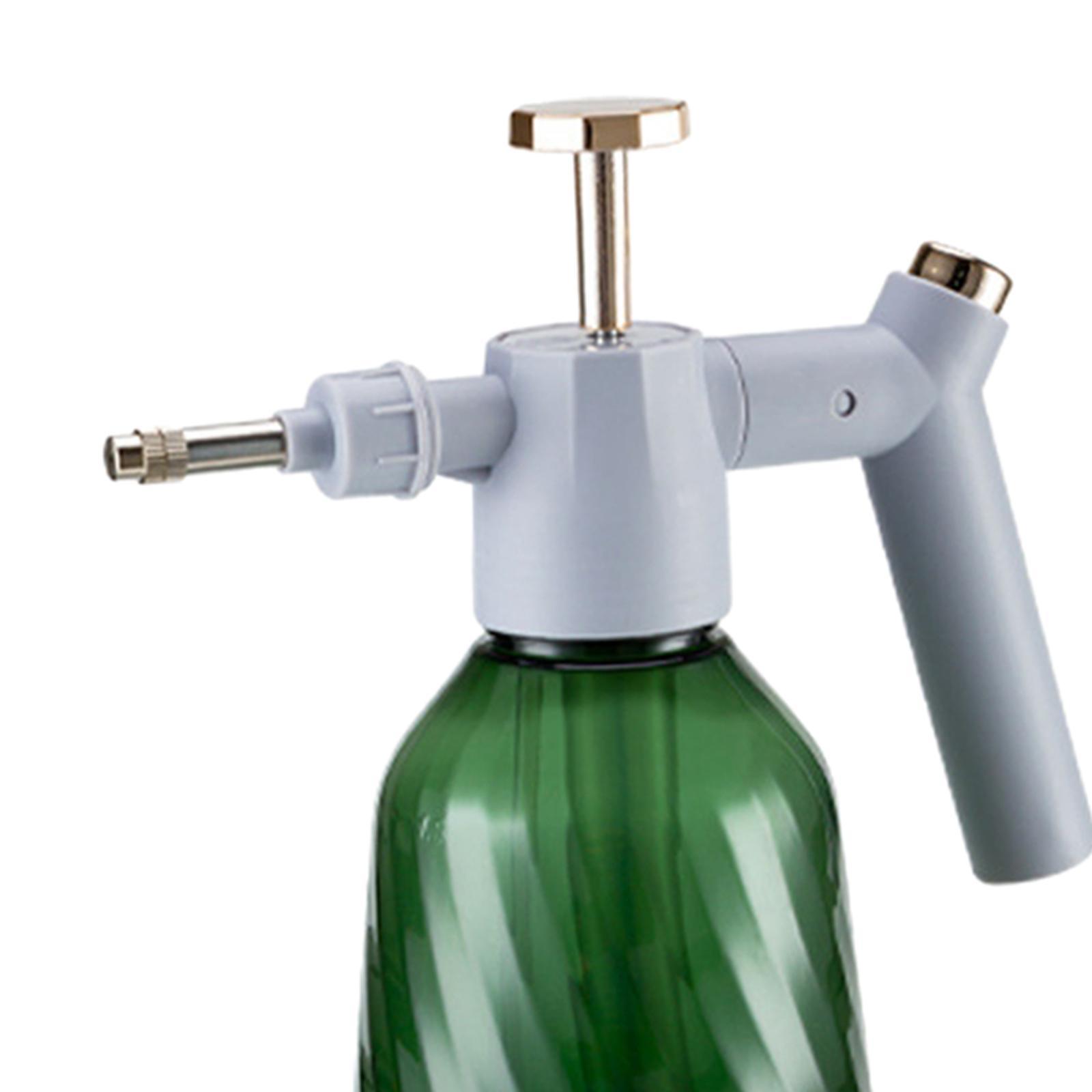 0.4 Gallon Handheld Garden Pump Sprayer with Adjustable Nozzle, 1.5L Hand Pump Pressure Water Sprayer Watering Can for Lawn and Garden, Car Detailing
