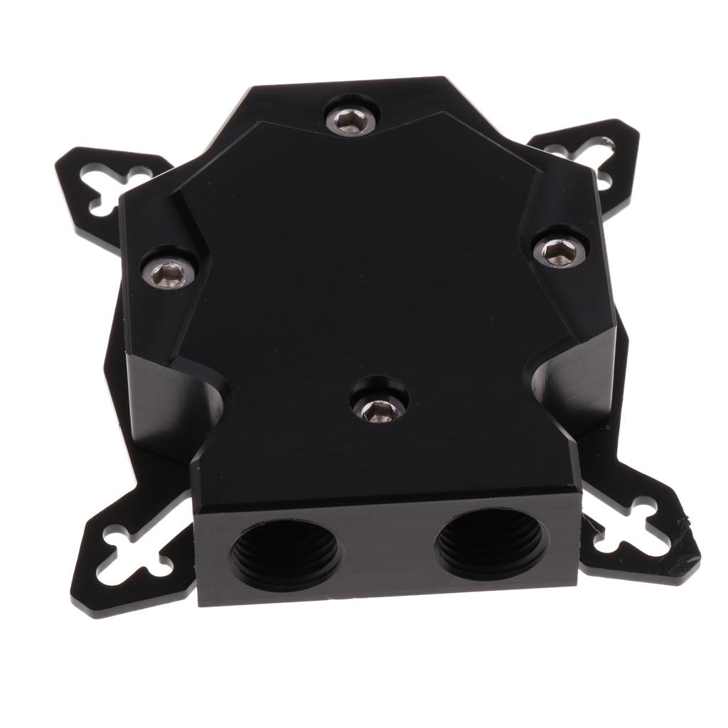 Universal GPU Water Cooling Block PC Copper High Performance Liquid #1