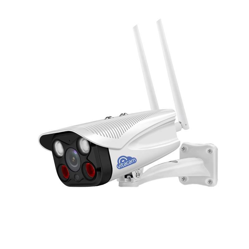 Camera IP Wifi Vitacam VB720 Pro - Camera Ngoài Trời Hình Ảnh có màu cả Đêm và Ngày - Hàng Chính Hãng