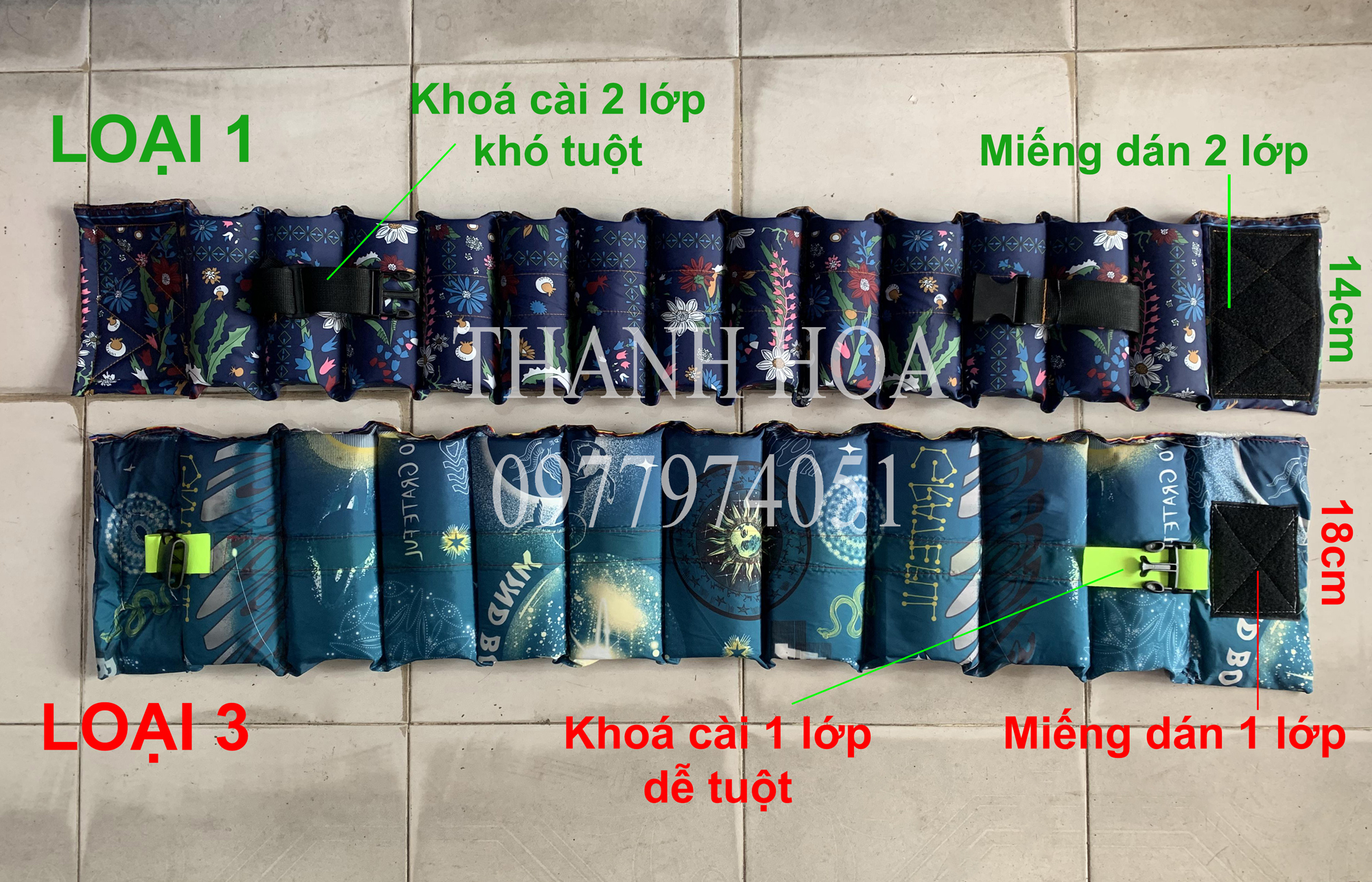 Phao bụng loại 3 bản to miếng dán nhỏ rẻ nhất