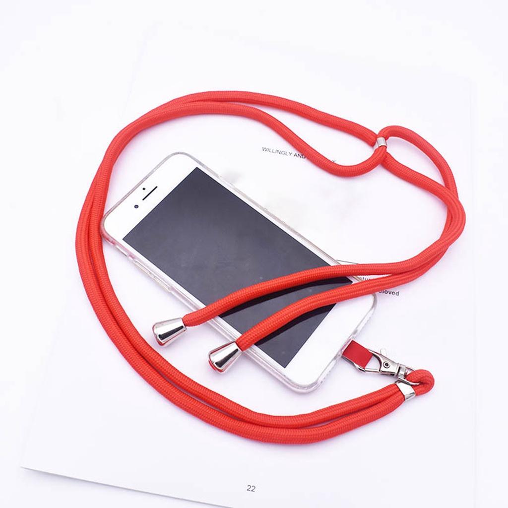 【ky】Universal Mobile Phone Shell Paster Smartphone Lanyard Neck Wrist Cord Strap