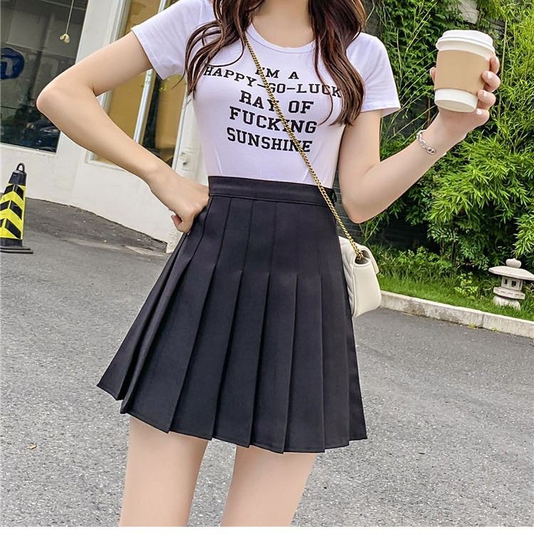 Chân Váy xếp ly nữ ngắn sexy học sinh năng động