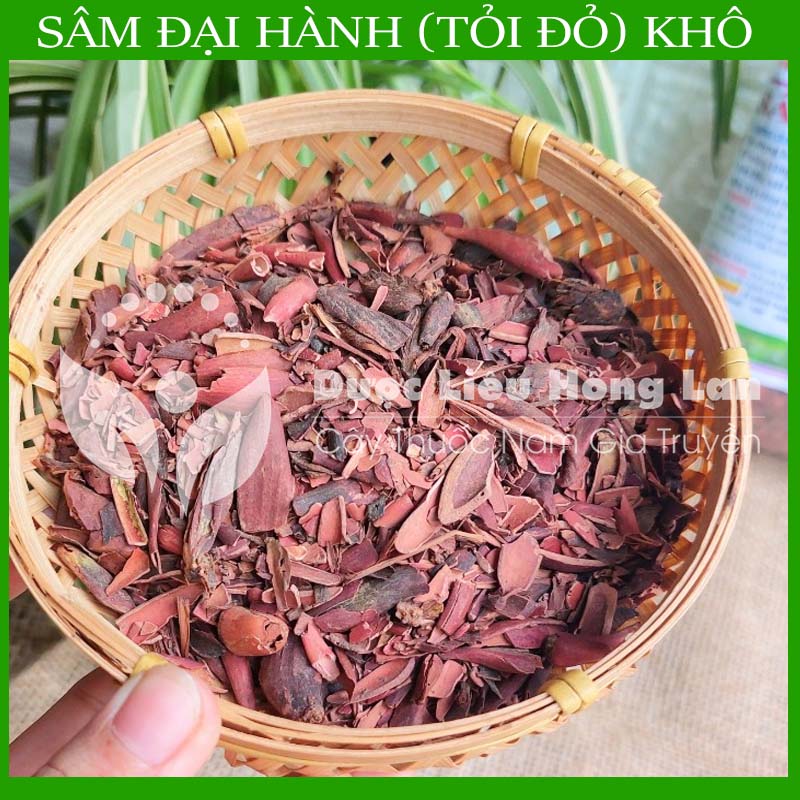 SÂM ĐẠI HÀNH (Tỏi Đỏ) khô sạch đóng gói 1kg - congtyduoclieuhonglan