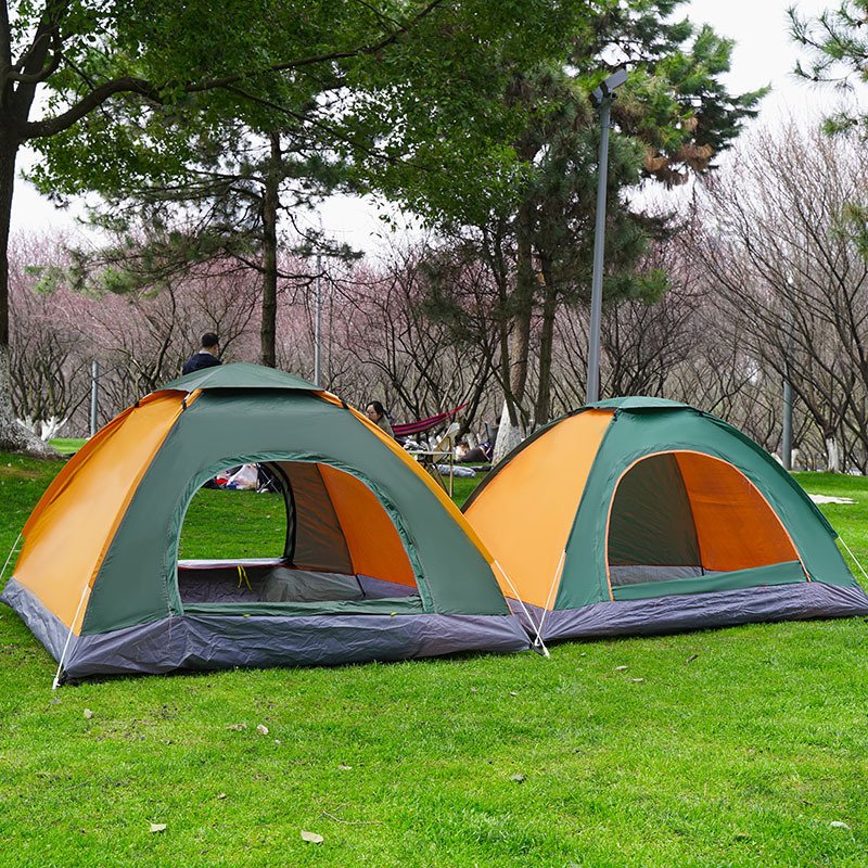 Lều Cắm Trại Lều Du Lịch Tự Bung Gấp Gọn Chống Nước 2-3 người hoặc 3-4 người