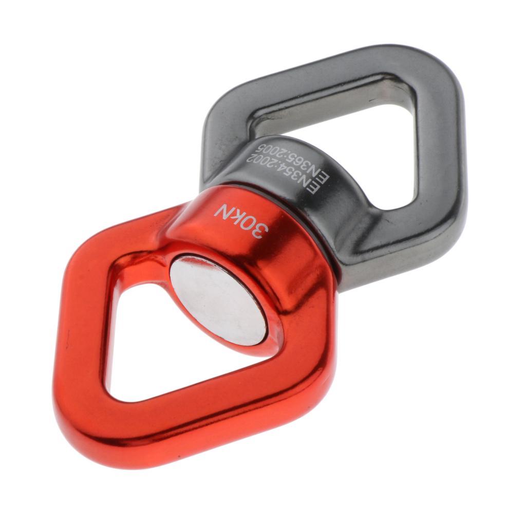 Set Of 2 Swing Swivel Rotational Rock Climbing Swivel Hanger Rope Connector