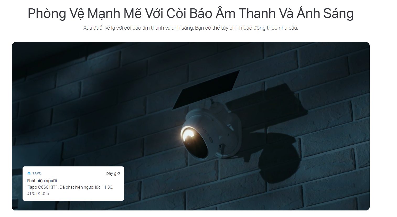 CAMERA WIFI NGOÀI TRỜI TAPO C660 KIT 8MP TẶNG KÈM PIN NĂNG LƯỢNG - GÓC NHÌN TOÀN CẢNH, ĐÊM CÓ MÀU, WIFI KÉP, CẢNH BÁO