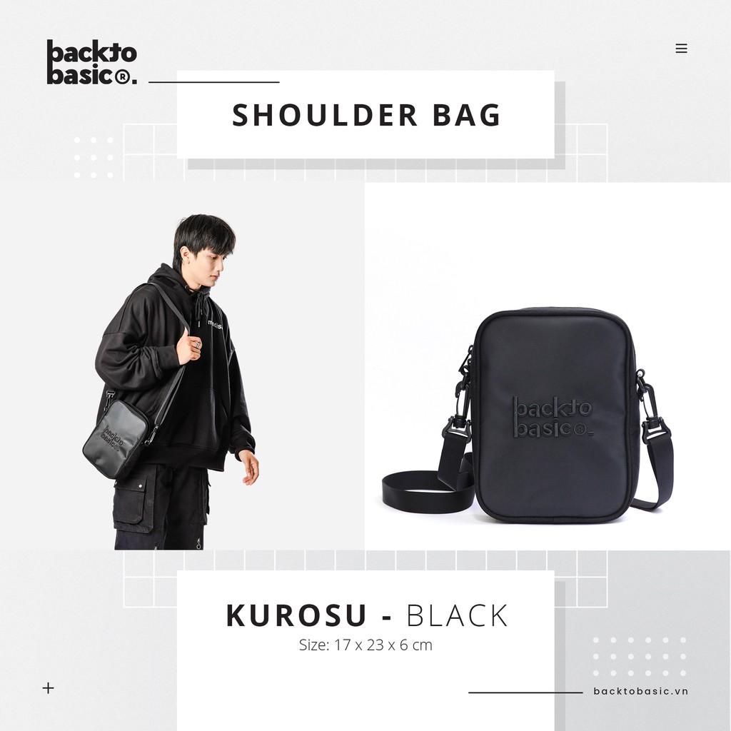 Túi đeo chéo Back To Basic - KUROSU BLACK