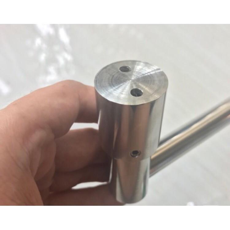 Máng khăn inox 304 đặc, Treo Khăn phòng tắm.