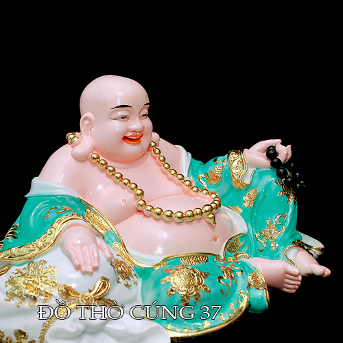 TƯỢNG PHẬT DI LẠC ÁO XANH CAO CẤP