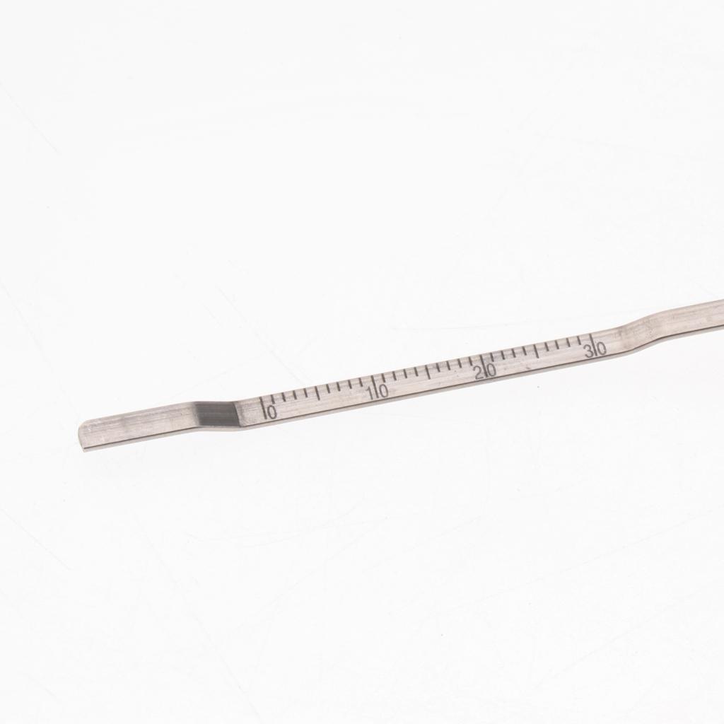 4x Metal Engine Oil Level Dipstick Pan Gauge Tool Fit for A6 A5 3.2L