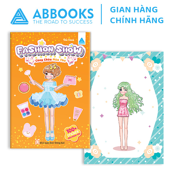 Sticker Bộ 4 Cuốn Siêu Đáng Yêu - Fashion Show Công Chúa - Mùa Đông, Mùa Hạ, Mùa Xuân, Mùa Thu