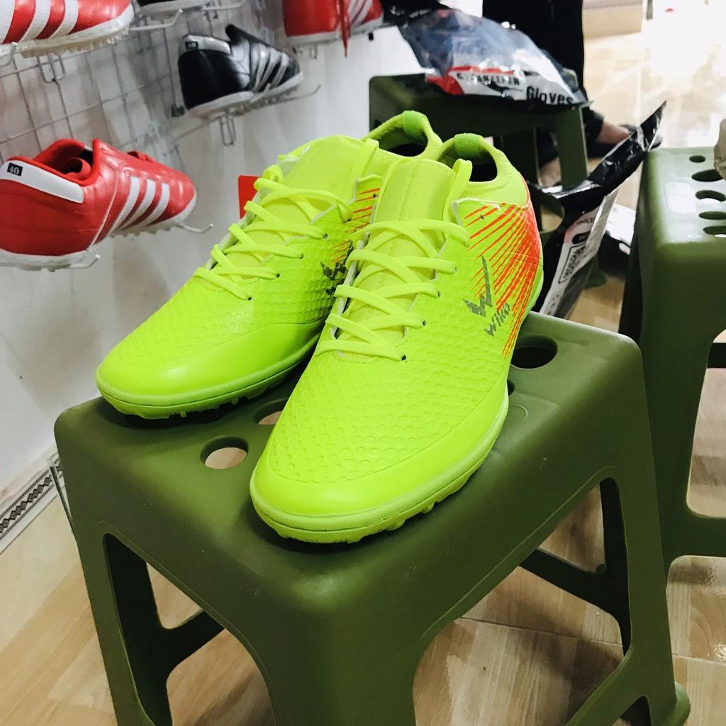 Giày thể thao bóng đá phủi cao IKA Flash Xanh Chuối 2022 mẫu già được nhiều người tin dùng