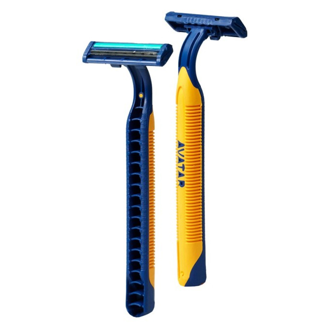 Dao Cạo Râu 2 Lưỡi Dành Cho Nam Razor Kai (Màu Xanh)