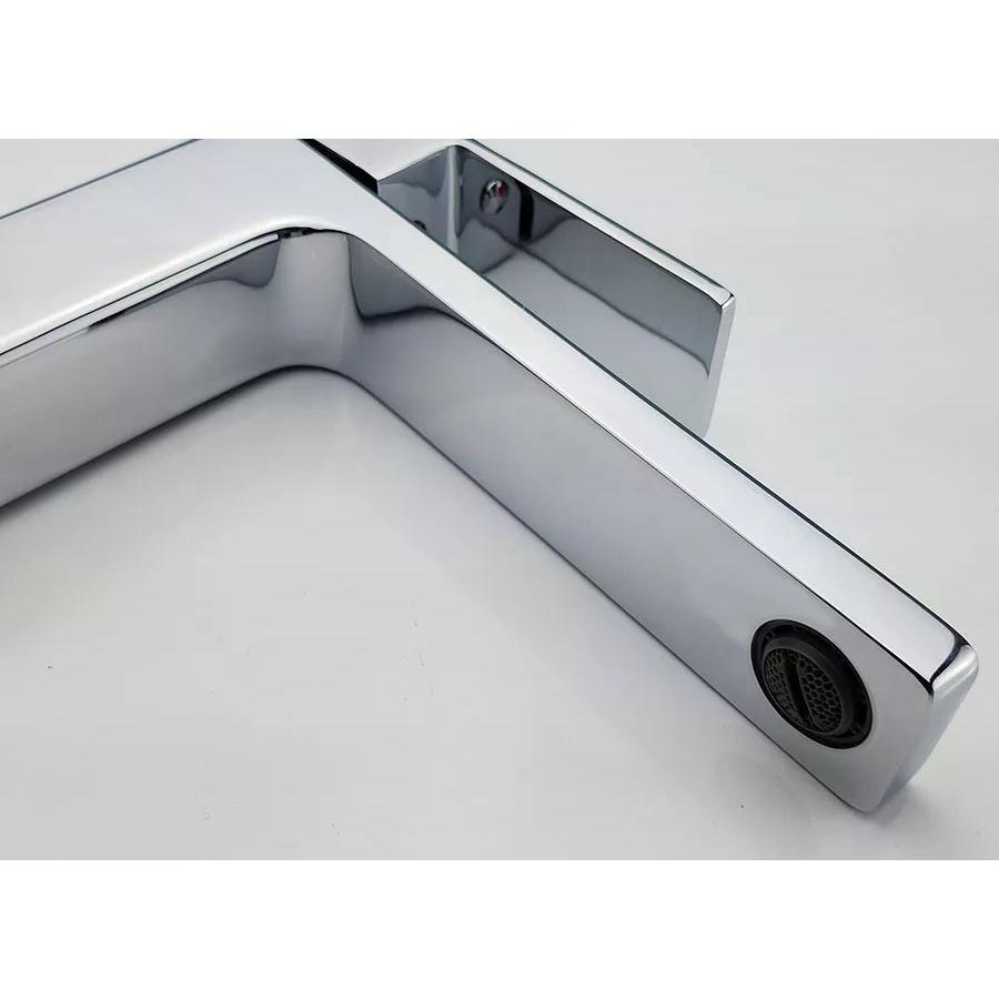 Vòi Lavabo cao 30cm, nóng lạnh thiết kế vuông mạnh mẽ cho chậu rửa mặt Eurolife EL-HAVENT 03