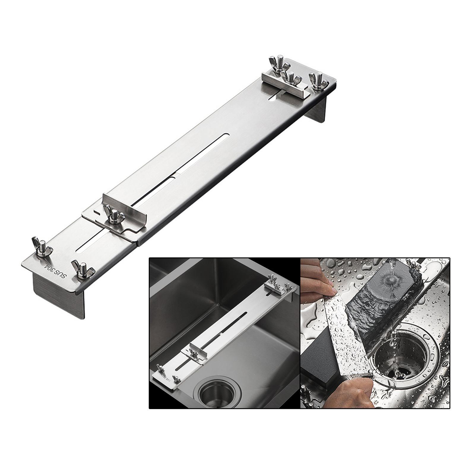 Sharpening Holder Whet Holder 304 Stainless Steel Sink Bridge