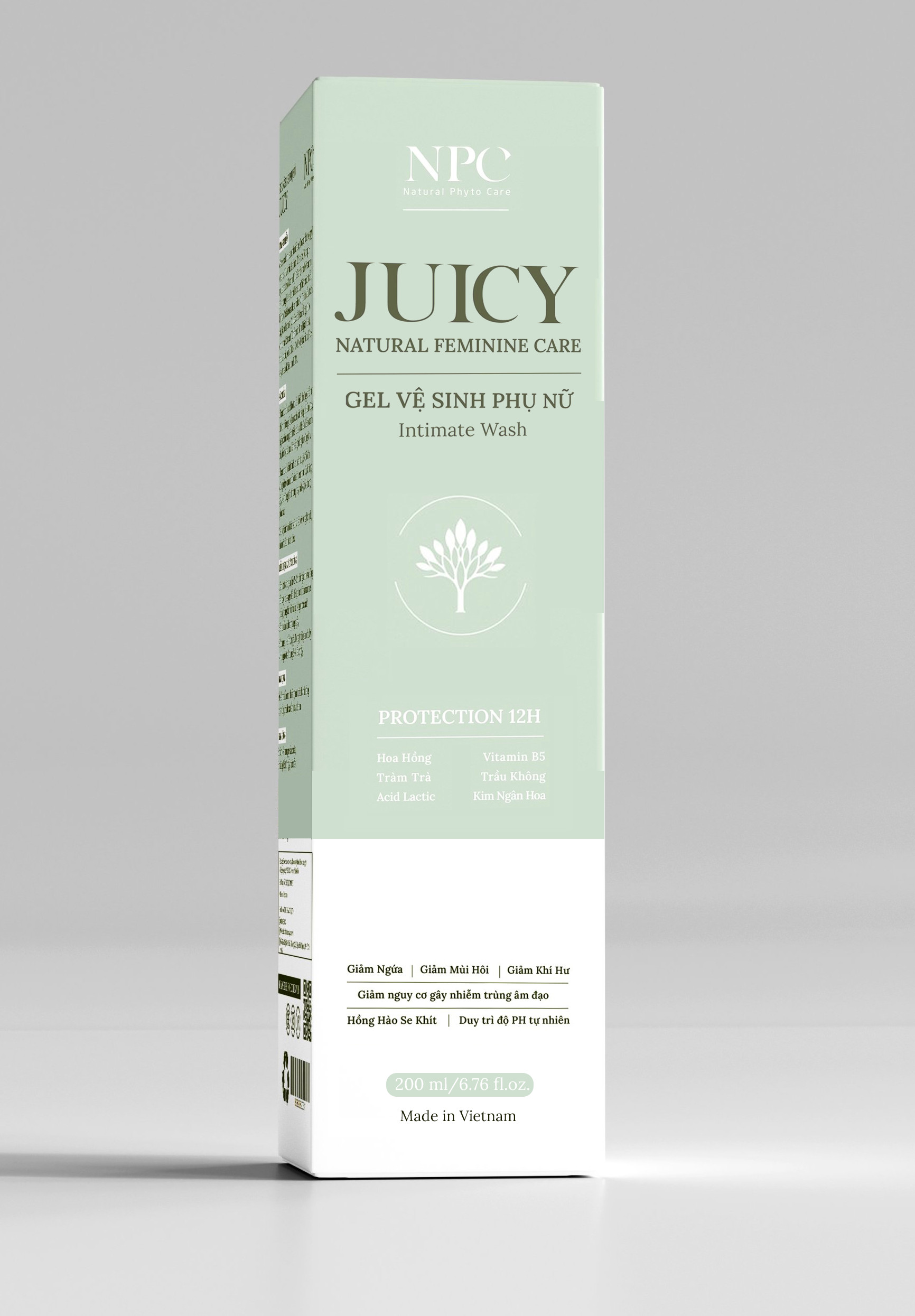 Gel vệ sinh phụ nữ Juicy chai 100ml tinh chất thiên nhiên