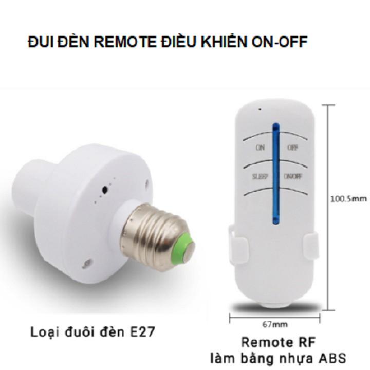 ĐUÔI ĐIỀU KHIỂN ĐÈN KÈM REMOST TIỆN LỢI - TN741