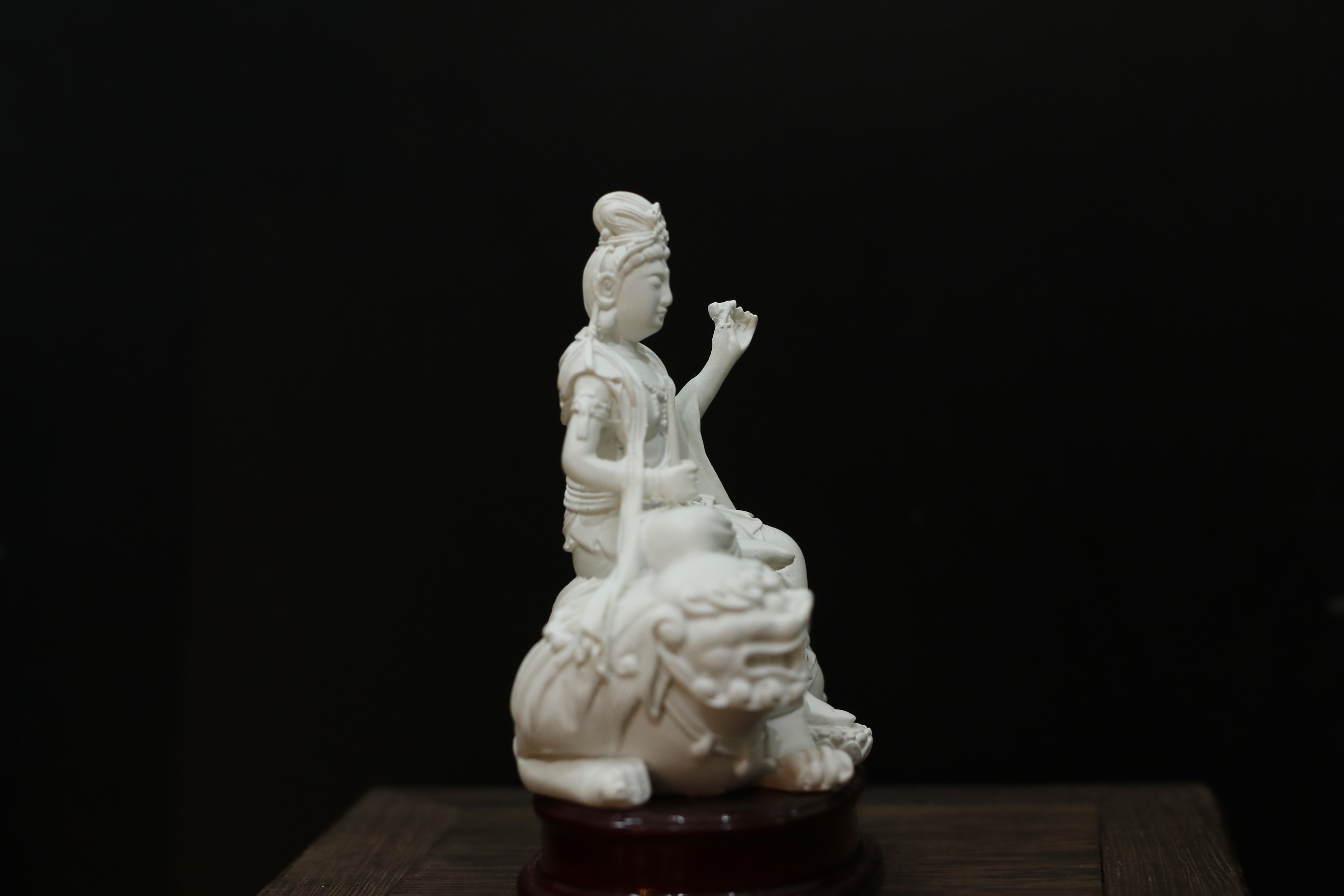 Tượng Đức Phổ Hiền và Văn Thù Bồ Tát -Mẫu 02