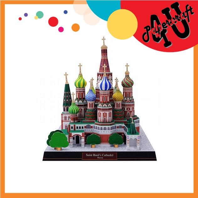 Mô hình giấy Saint Basil’s Cathedral