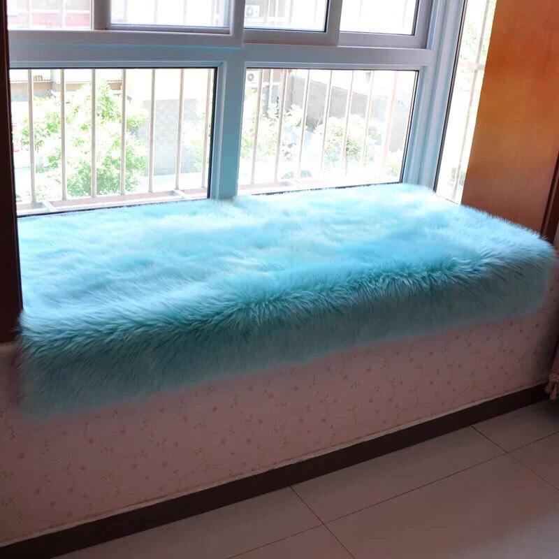 Thảm Lông Hồ Ly Lông Dài Full Màu