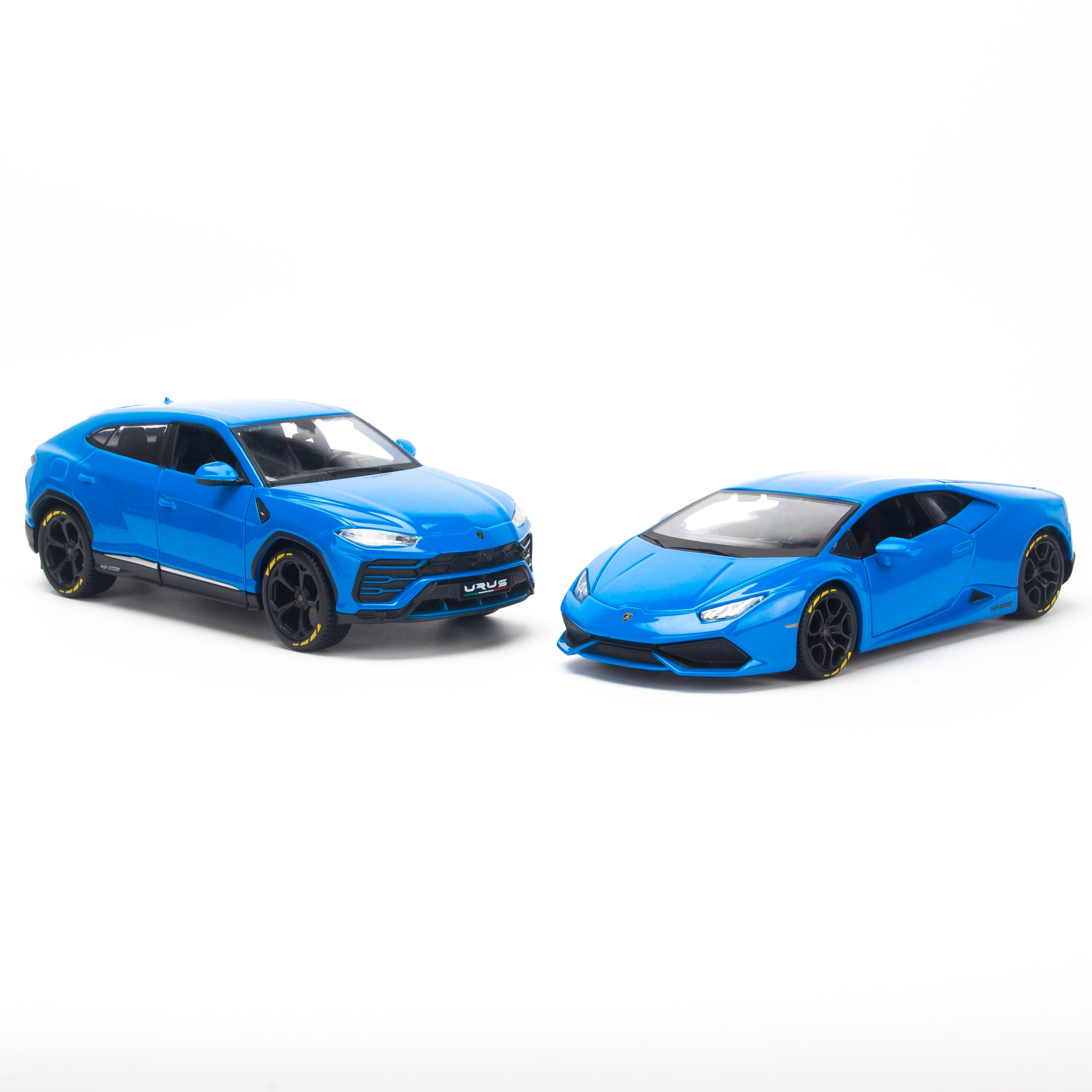 Mô hình xe Design Elite Transport - Lamborghini Urus + Huracan 1:24 Maisto - 32753