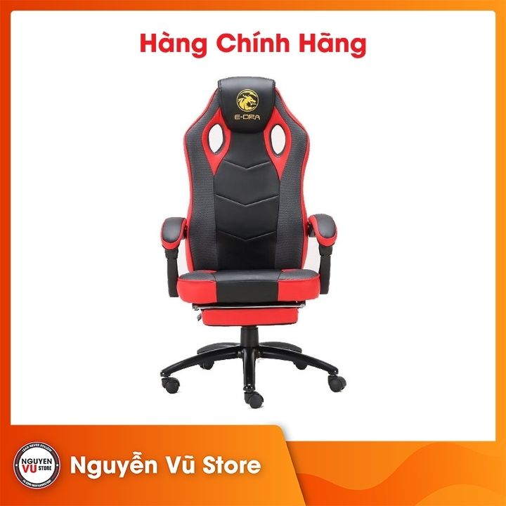 Ghế chơi game E-Dra EGC204 Jupiter M (Bản nâng cấp chiều vao và chân thép V2 - Version 2020) - Hàng Chính Hãng