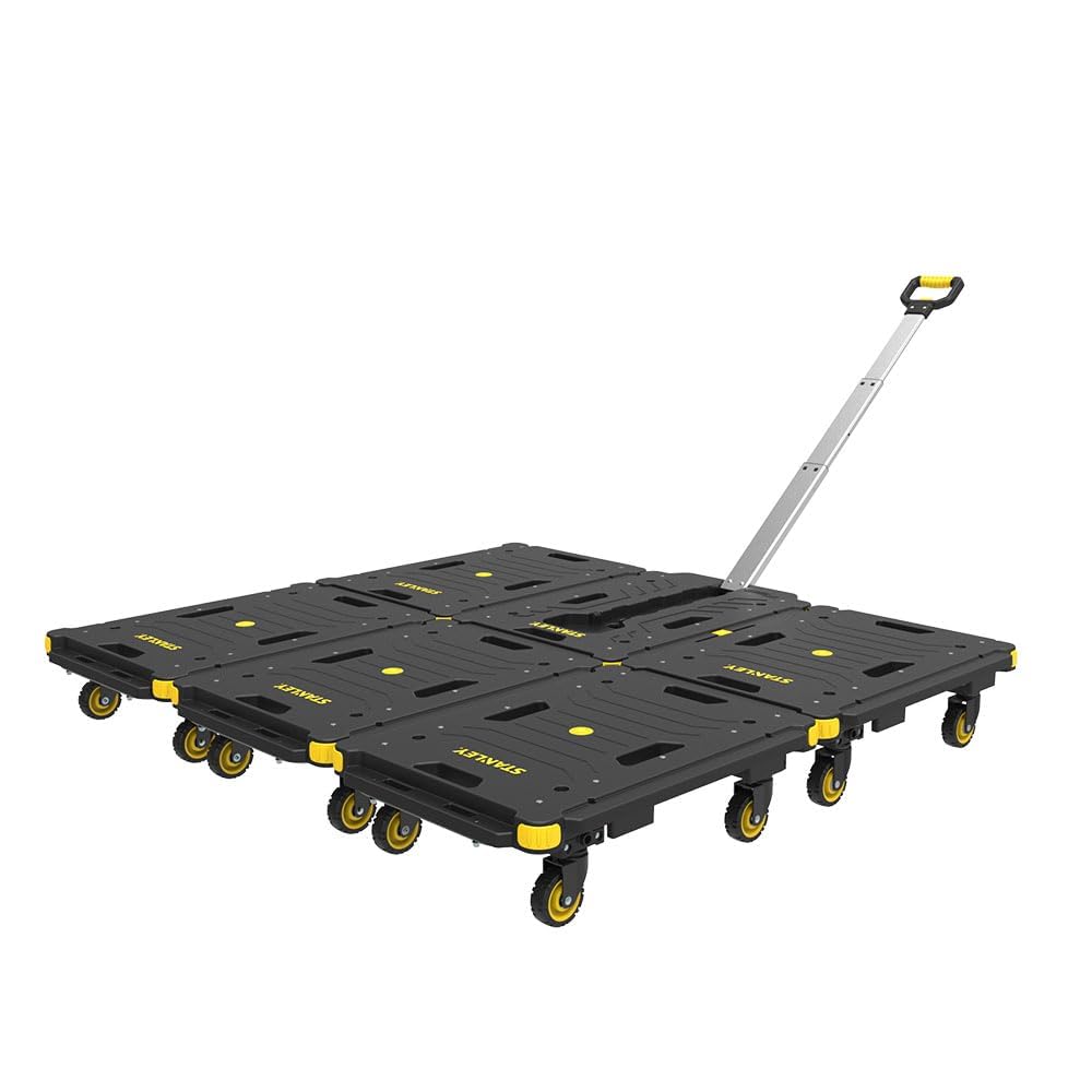 Xe đẩy hàng 4 bánh gấp gọn Stanley PC532 – tải trọng 137Kg- HÀNG CHÍNH HÃNG