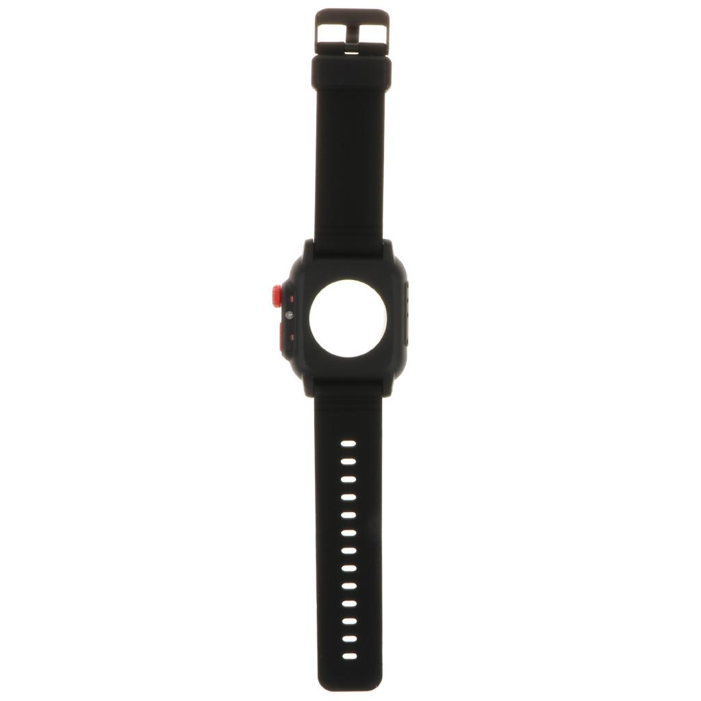 Waterproof Protective Case / Watch Band Strap Comfortable for iWatch Apple Watch Series 3/2/1 42mm