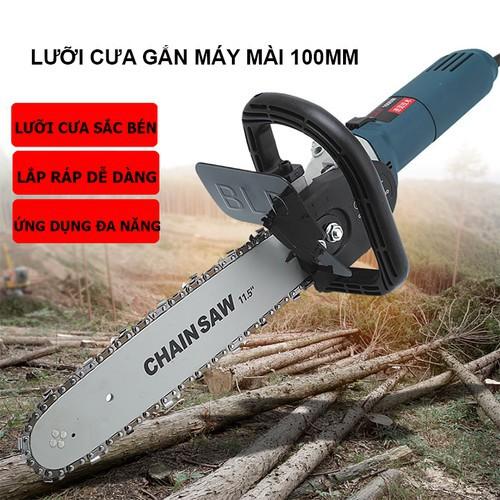 Combo XÍCH + Lưỡi Cưa Xích - Lưỡi Cưa Gắn Máy Cắt Cầm Tay CHAIN SAW