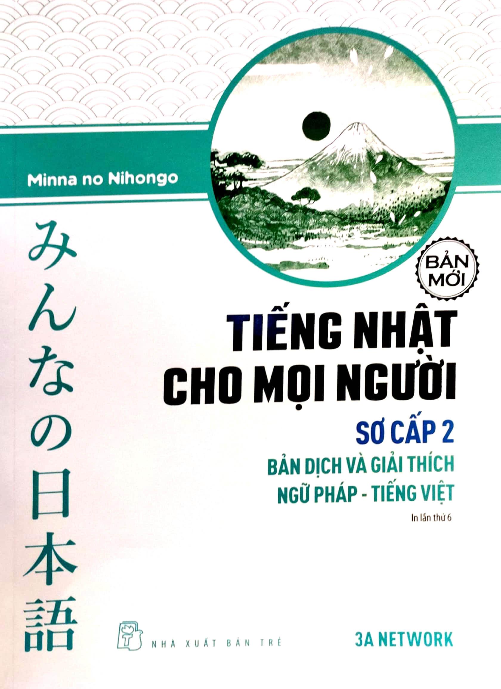 Tiếng Nhật Cho Mọi Người - Sơ Cấp 2 - Bản Dịch Và Giải Thích Ngữ Pháp-Tiếng Việt - Bản Mới (Tái Bản 2023)