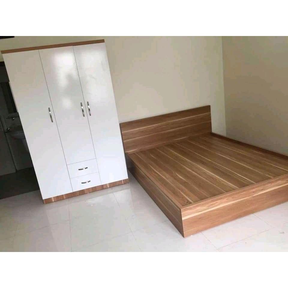 GIÁ Rẻ Nhất GIƯỜNG GỖ MDF Phủ Melamine Cao Cấp Sang Trọng Hiện Đại Phù Hợp Mọi Căn Phòng Ngủ Của Bạn