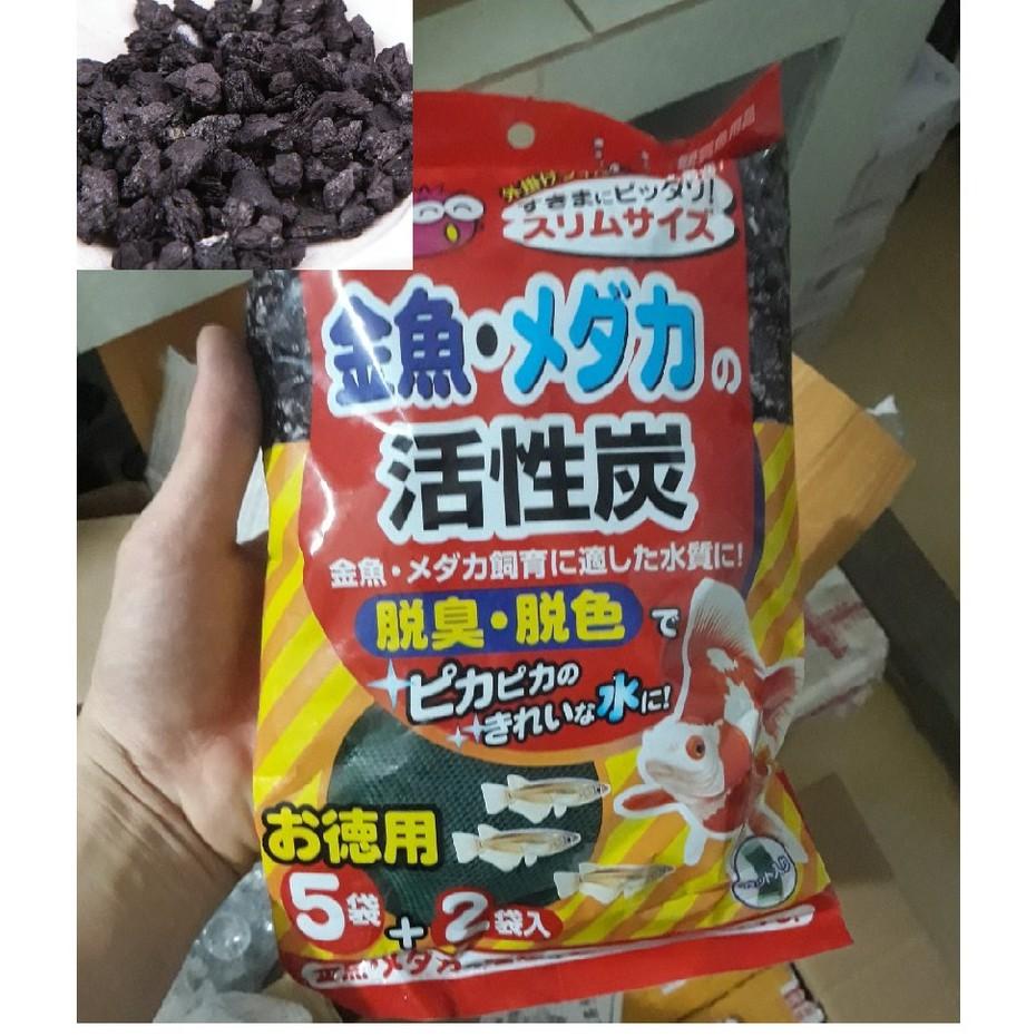 Than hoạt tính GEX Vật liệu lọc nước, khử mùi, làm sạch nước cho bể cá cảnh, thủy sinh- than lọc nước tốt nhất
