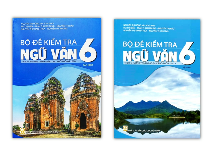 Sách - Combo Bộ đề kiểm tra ngữ văn 6 -