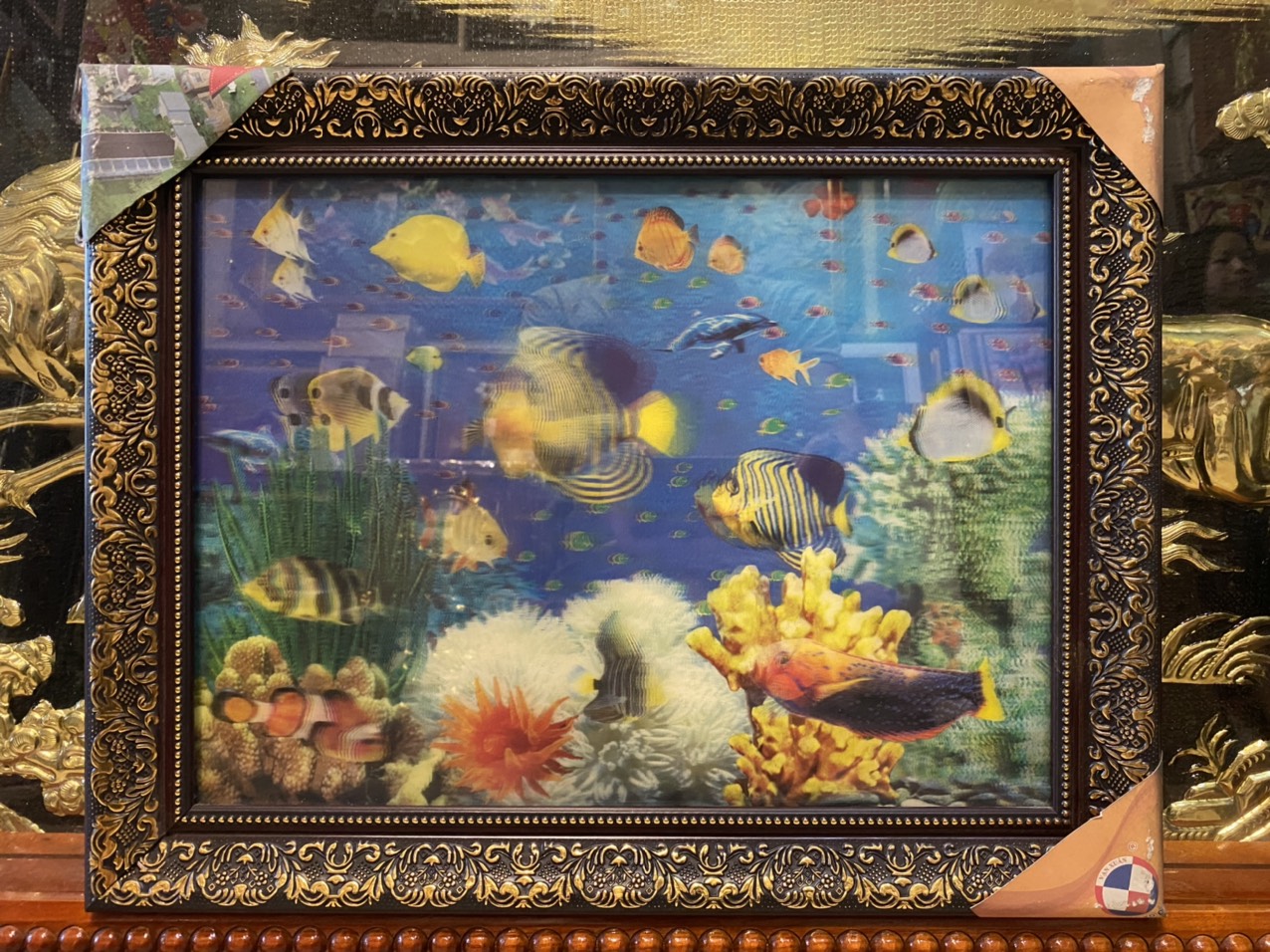 Tranh treo tường 3D , Đàn cá - 3D02
