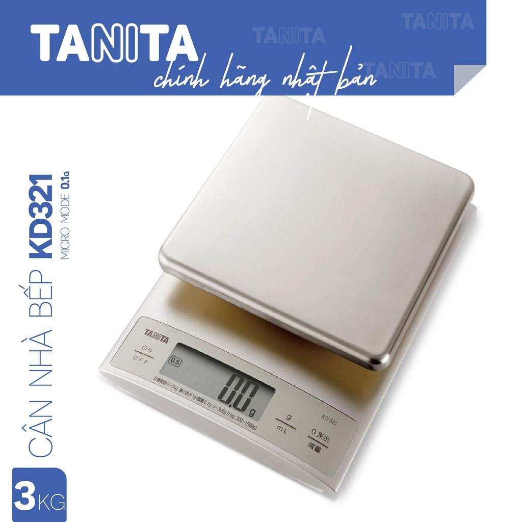 CÂN TIỂU LY TANITA-NHẬT BẢN (KD-192 và KD-321), cân nhà bếp chính xác đo được cả chất lỏng.