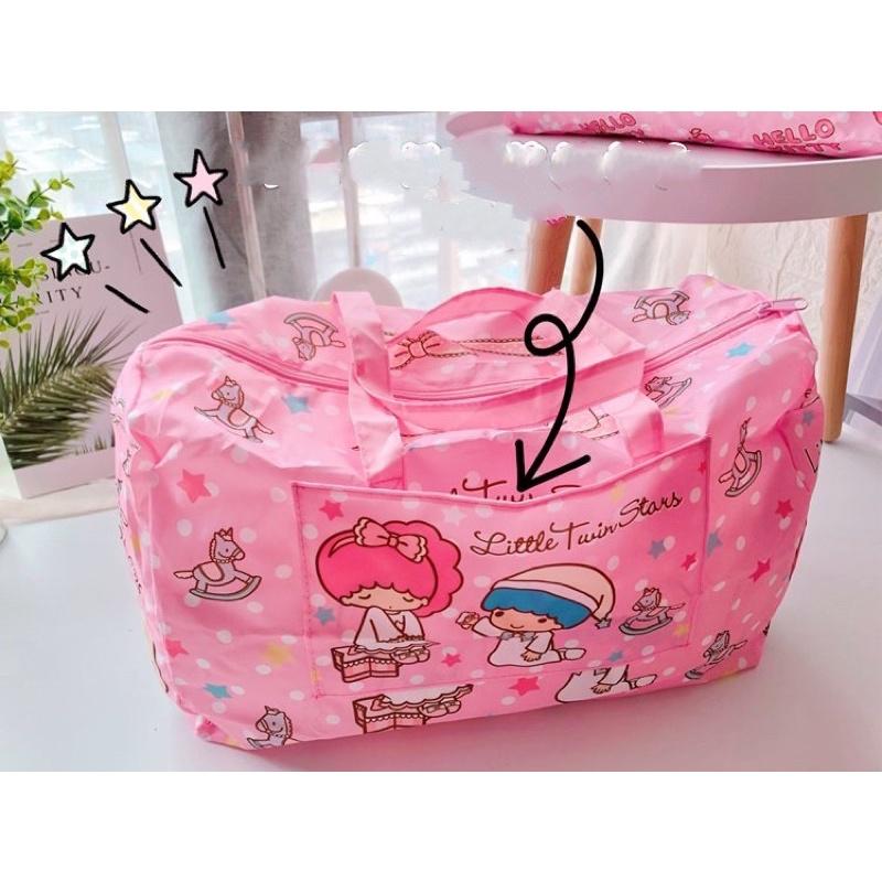 TÚI VẢI DU LỊCH XẾP GỌN HELLO KITTY DOREMON DORAEMON