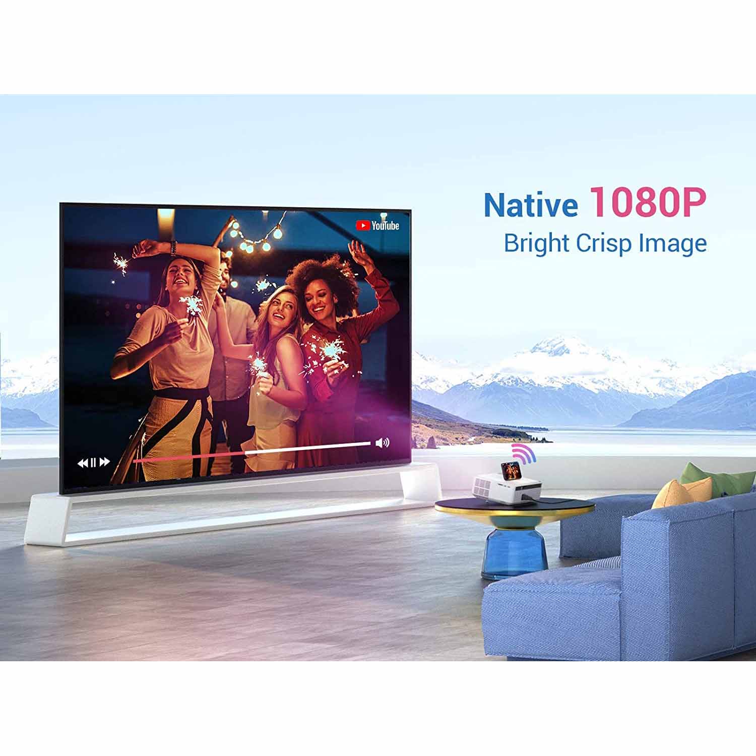 Máy chiếu Vankyo Performance V630W Full HD 1080p - Hàng Chính Hãng