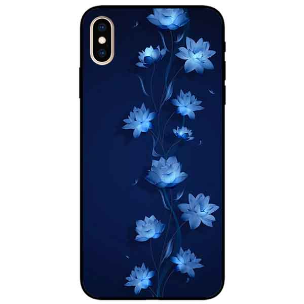 Ốp lưng in cho Iphone X/ Xs Mẫu Sen Xanh